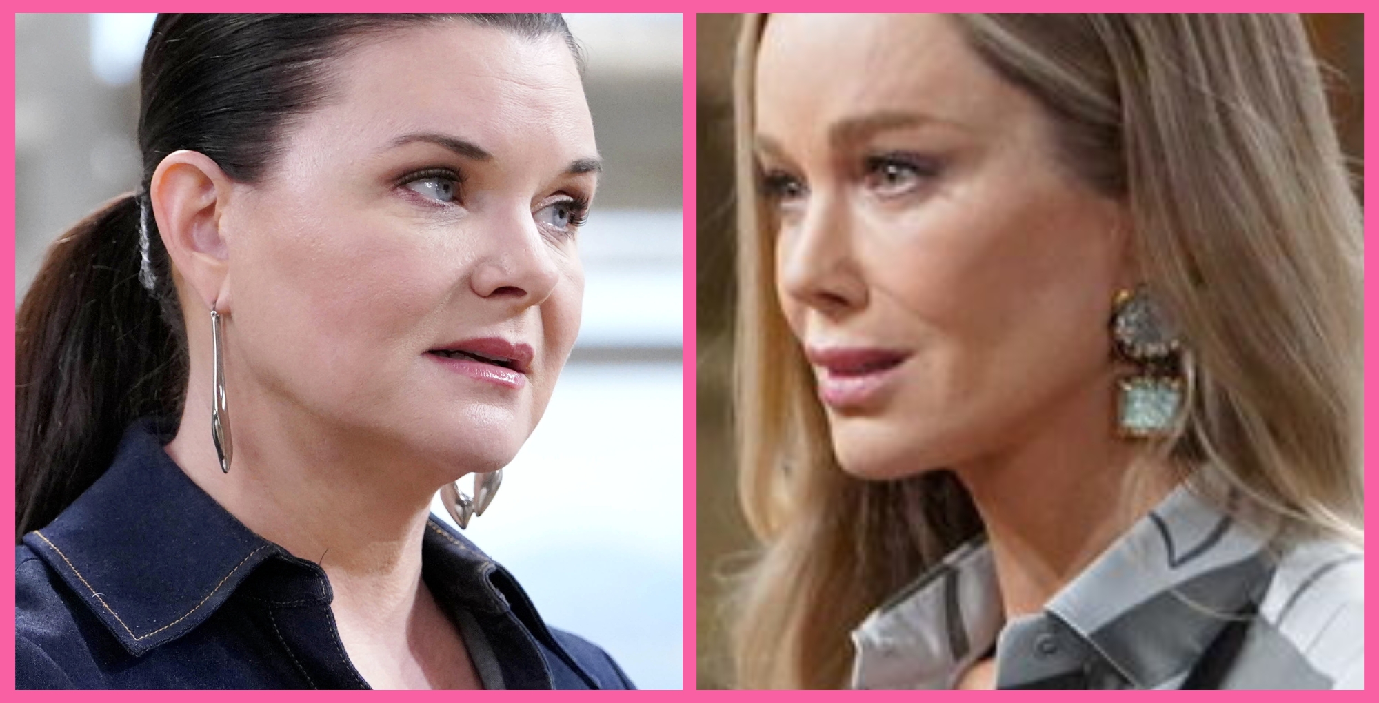 The Bold and the Beautiful's Katie and Donna.