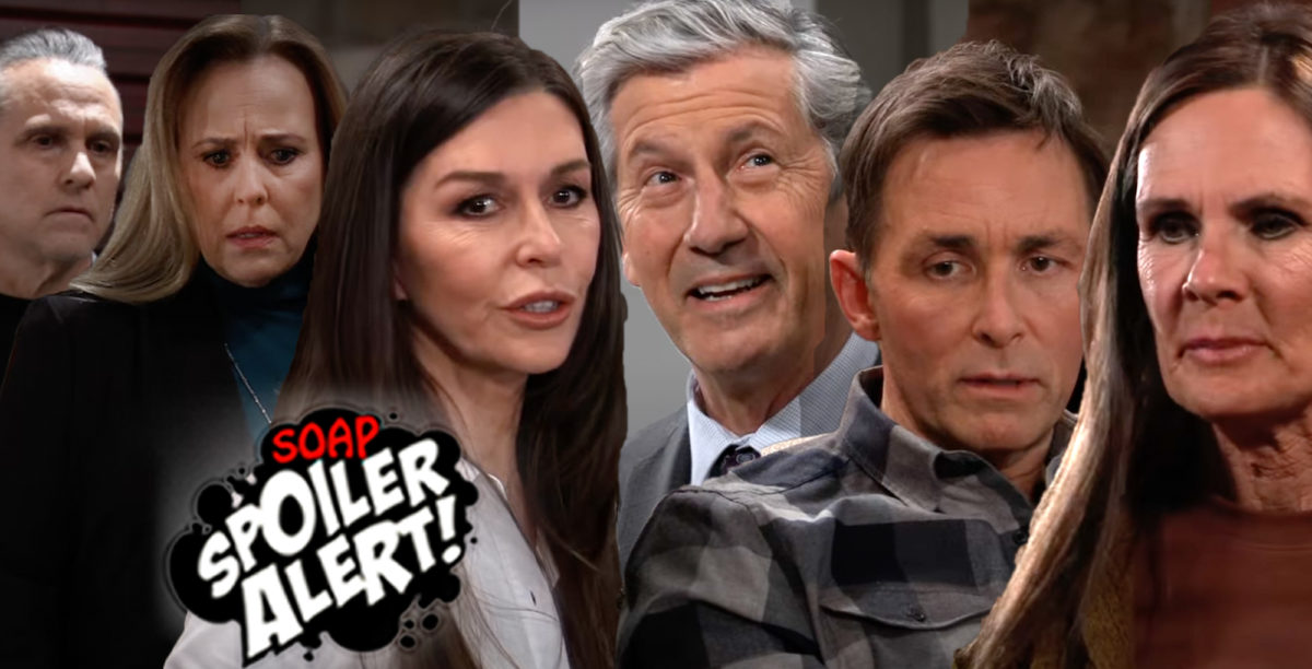 gh spoilers video collage of sonny, laura, anna, victor, valentin, lucy