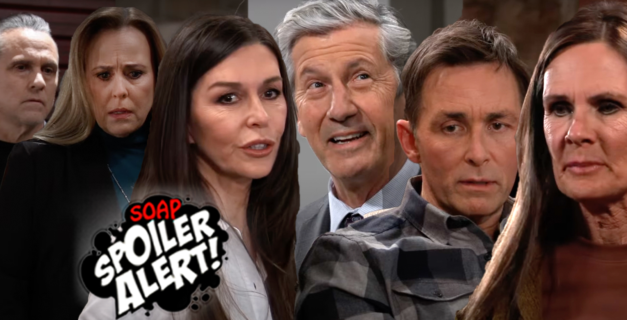 gh spoilers video collage of sonny, laura, anna, victor, valentin, lucy